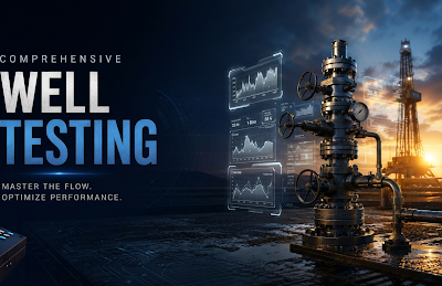 Professional Well Test Analysis Course covering Pressure Transient Analysis (PTA), Reservoir Characterization, Saphir Software, Well Testing Operations and Petroleum Engineering